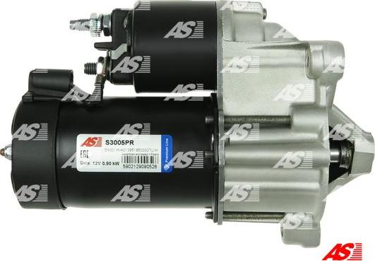 AS-PL S3005PR - Starter www.autospares.lv