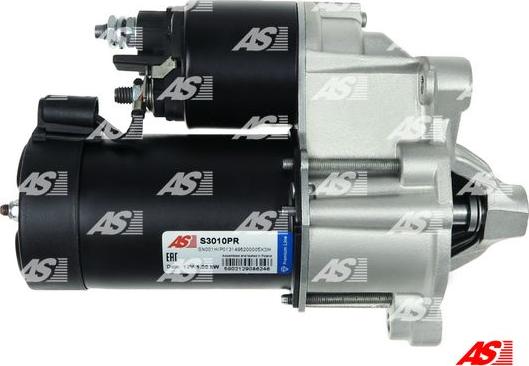 AS-PL S3010PR - Стартер www.autospares.lv