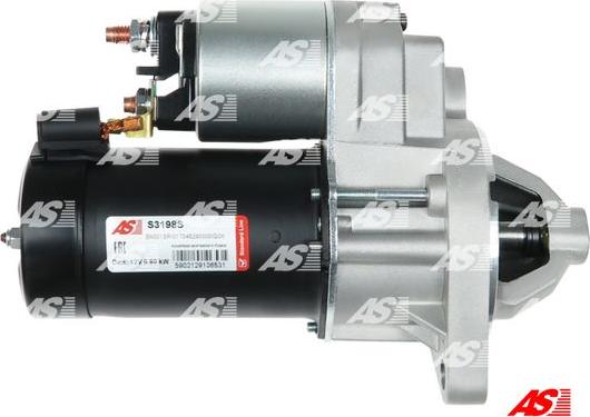 AS-PL S3198S - Starteris www.autospares.lv