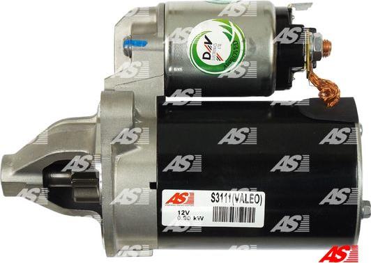 AS-PL S3111(VALEO) - Starteris www.autospares.lv