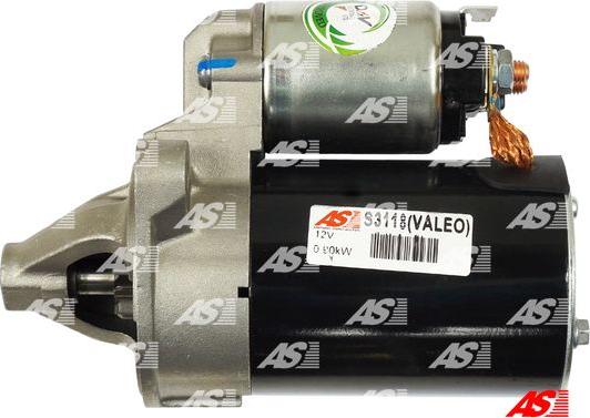 AS-PL S3118(VALEO) - Starteris www.autospares.lv