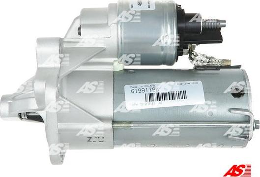 AS-PL S3124(VALEO) - Starteris www.autospares.lv