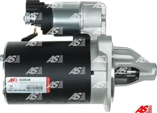 AS-PL S3204S - Starteris www.autospares.lv