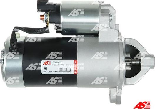 AS-PL S3201S - Starter www.autospares.lv