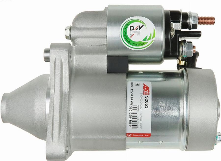 AS-PL S2053 - Starter www.autospares.lv