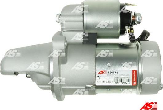 AS-PL S2077S - Starteris www.autospares.lv