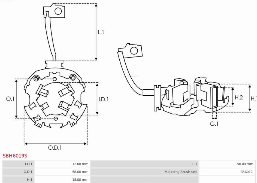 AS-PL SBH6019S - Palaišanas ierīces vāks, Karburators www.autospares.lv