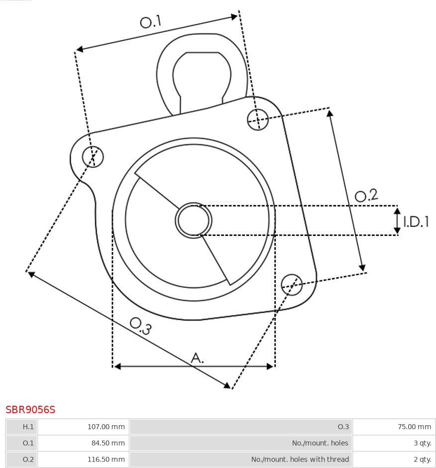 AS-PL SBR9056S - Palaišanas ierīces vāks, Karburators www.autospares.lv