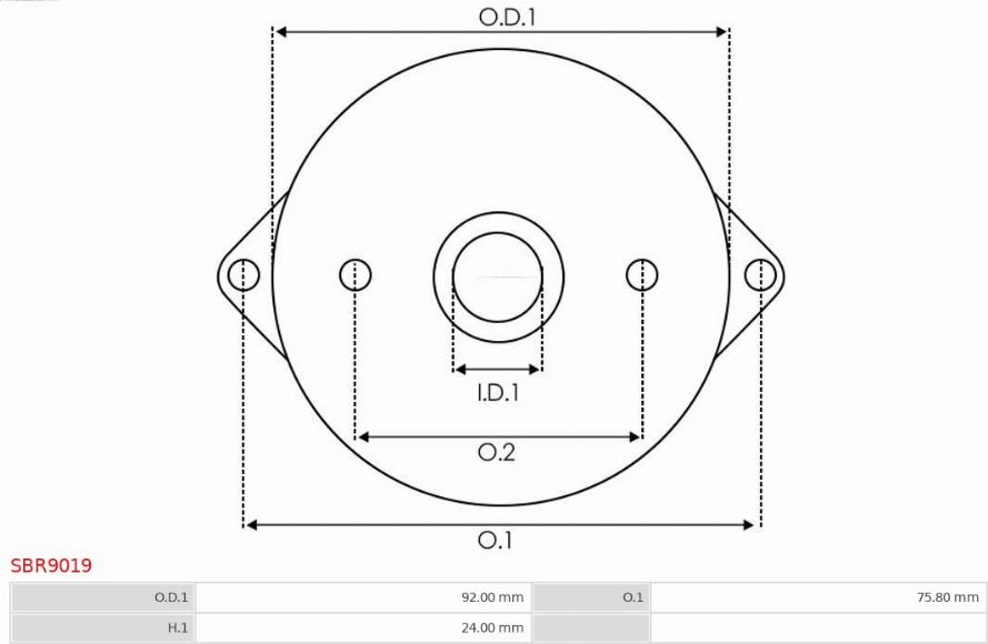 AS-PL SBR9019 - Palaišanas ierīces vāks, Karburators www.autospares.lv