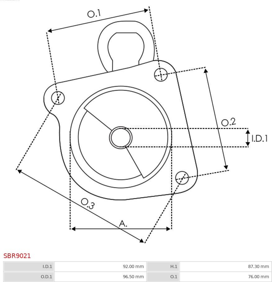 AS-PL SBR9021 - Palaišanas ierīces vāks, Karburators www.autospares.lv