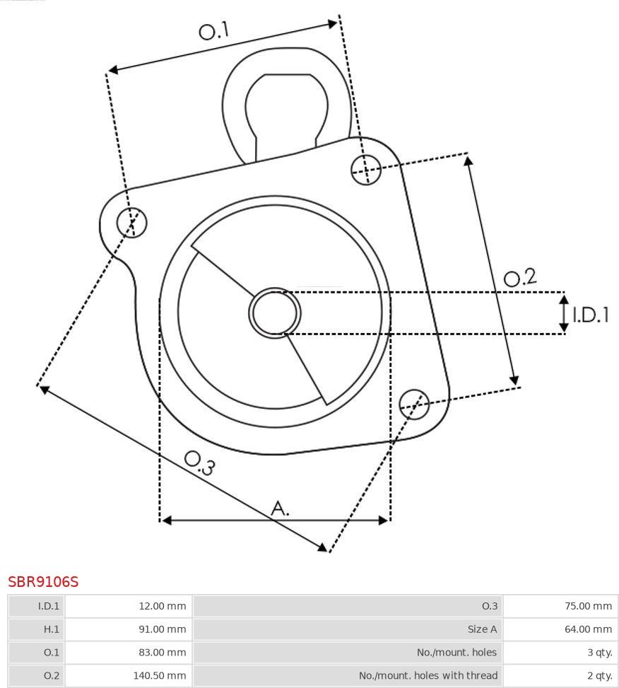 AS-PL SBR9106S - Palaišanas ierīces vāks, Karburators autospares.lv