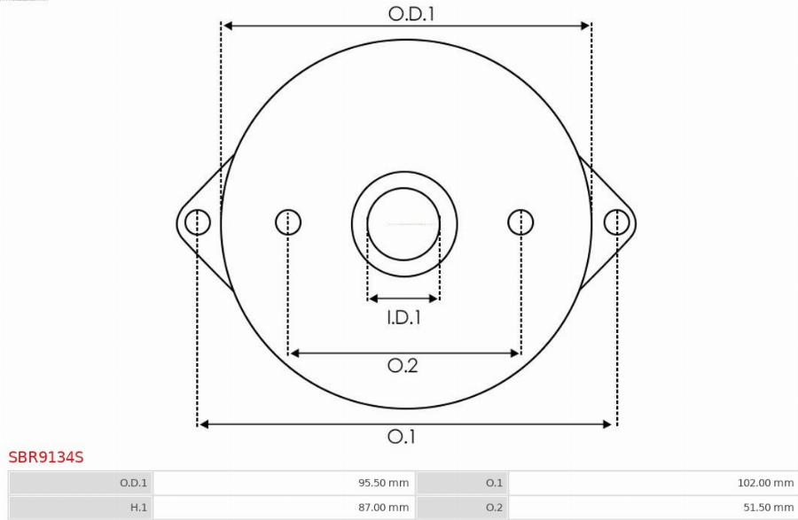 AS-PL SBR9134S - Palaišanas ierīces vāks, Karburators www.autospares.lv