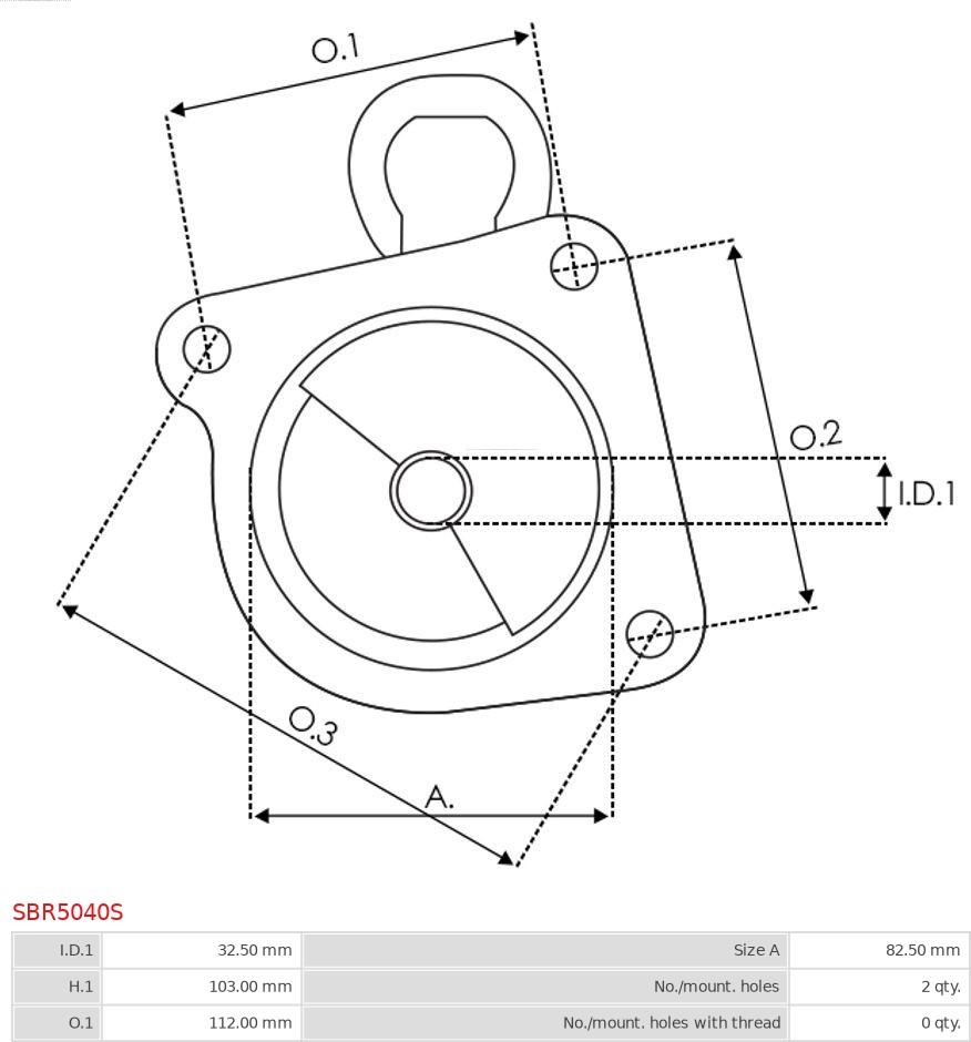 AS-PL SBR5040S - Palaišanas ierīces vāks, Karburators www.autospares.lv