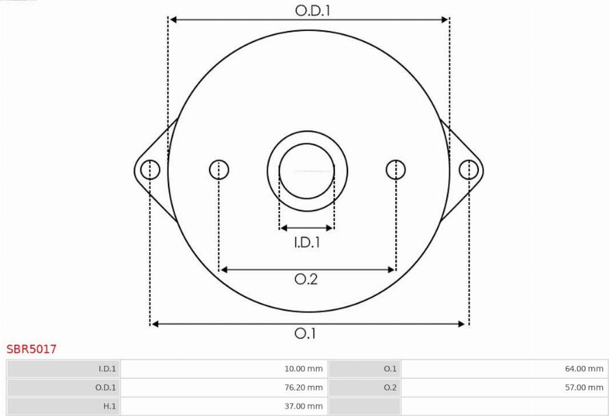 AS-PL SBR5017 - Palaišanas ierīces vāks, Karburators www.autospares.lv