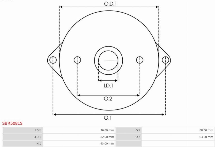 AS-PL SBR5081S - Palaišanas ierīces vāks, Karburators www.autospares.lv