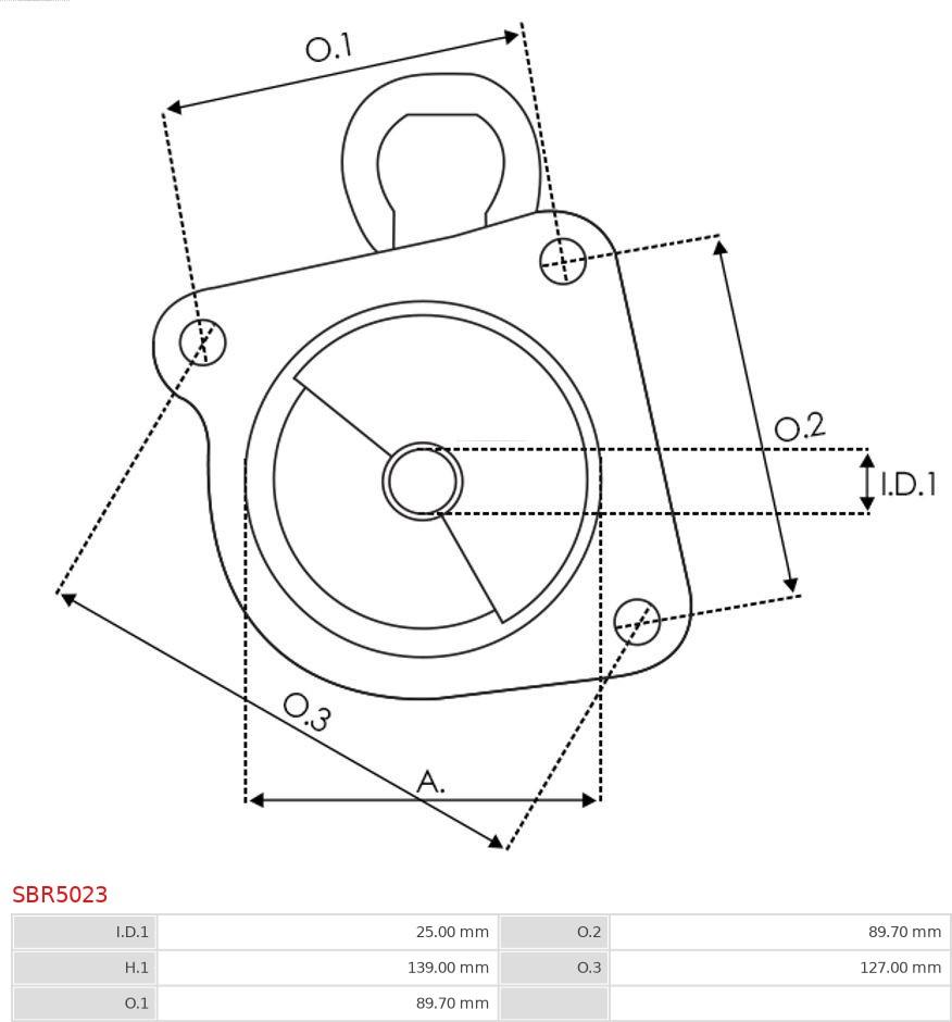 AS-PL SBR5023 - Palaišanas ierīces vāks, Karburators www.autospares.lv