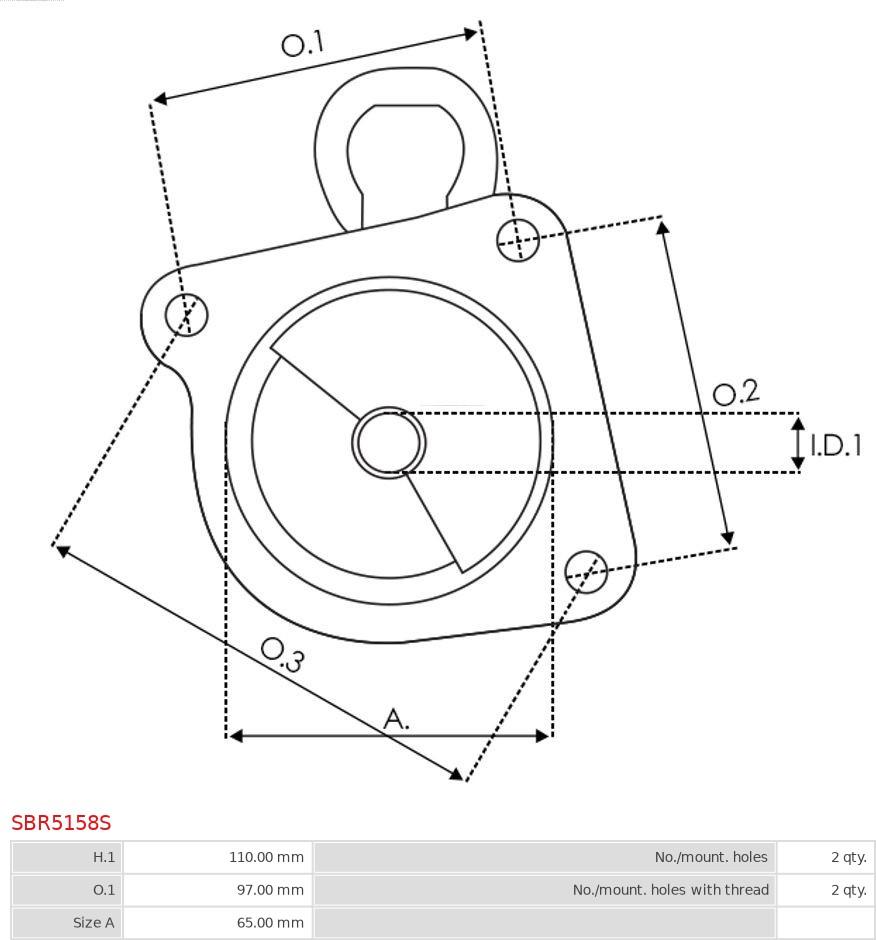 AS-PL SBR5158S - Palaišanas ierīces vāks, Karburators www.autospares.lv