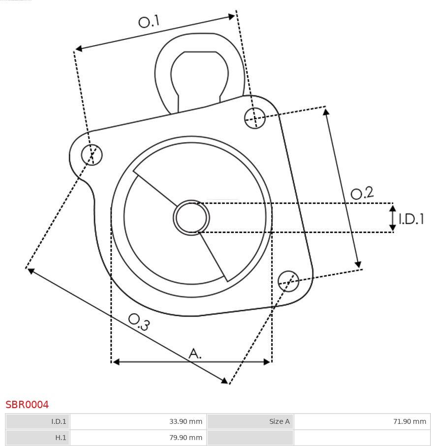 AS-PL SBR0004 - Palaišanas ierīces vāks, Karburators www.autospares.lv