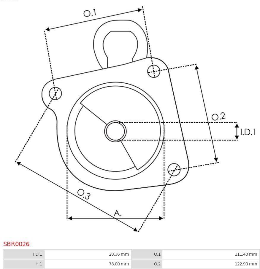 AS-PL SBR0026 - Palaišanas ierīces vāks, Karburators www.autospares.lv