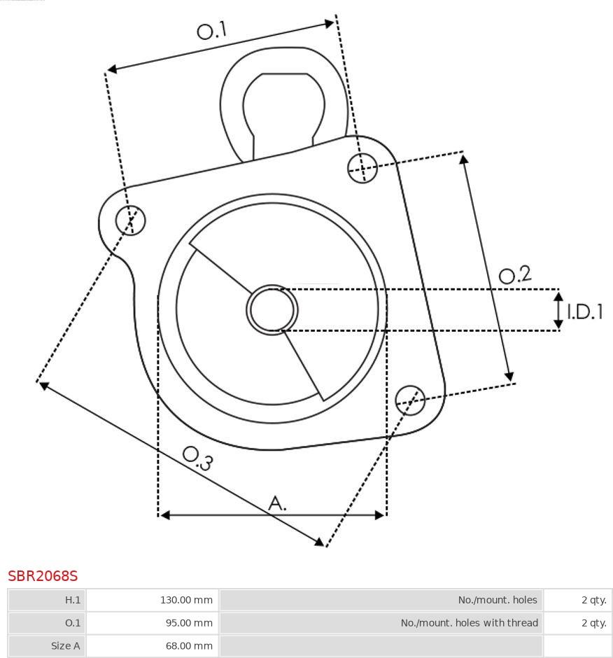 AS-PL SBR2068S - Palaišanas ierīces vāks, Karburators www.autospares.lv