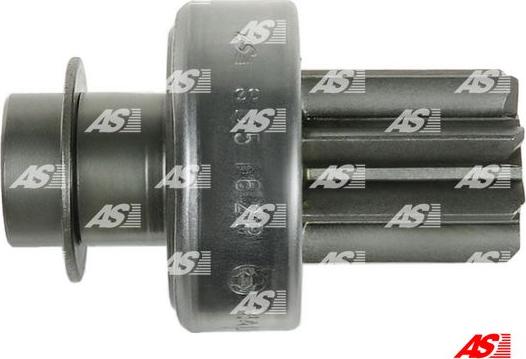 AS-PL SD5162P - Ведущая шестерня, бендикс, стартер www.autospares.lv