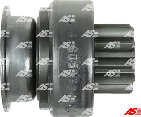 AS-PL SD5172P - Ведущая шестерня, бендикс, стартер www.autospares.lv