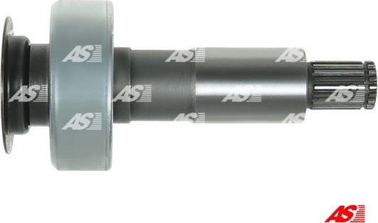 AS-PL SD6135S - Ведущая шестерня, бендикс, стартер www.autospares.lv