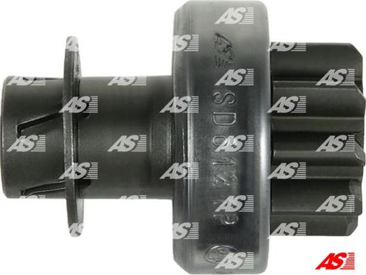 AS-PL SD6121P - Ведущая шестерня, бендикс, стартер www.autospares.lv