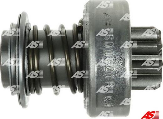 AS-PL SD0421P - Ведущая шестерня, бендикс, стартер www.autospares.lv