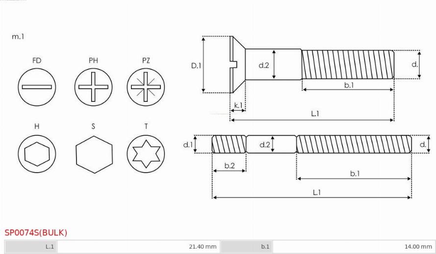 AS-PL SP0074S(BULK) - Remkomplekts, Ģenerators www.autospares.lv