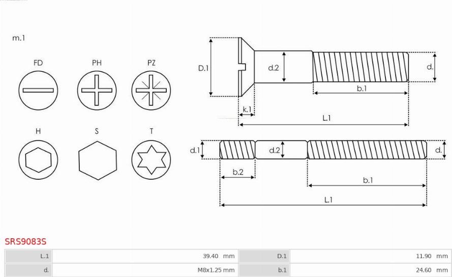 AS-PL SRS9083S - Remkomplekts, Ģenerators www.autospares.lv