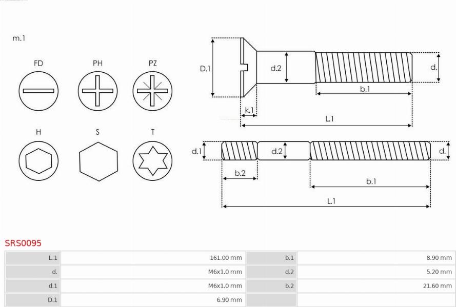 AS-PL SRS0095 - Remkomplekts, Ģenerators www.autospares.lv