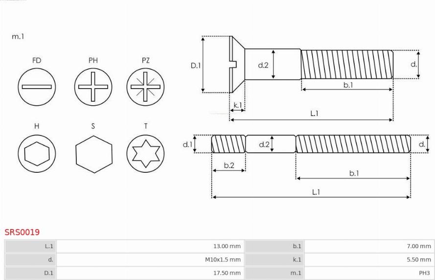 AS-PL SRS0019 - Remkomplekts, Ģenerators www.autospares.lv