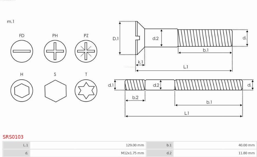 AS-PL SRS0103 - Remkomplekts, Ģenerators www.autospares.lv