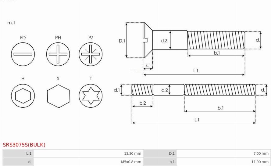 AS-PL SRS3075S(BULK) - Remkomplekts, Ģenerators www.autospares.lv