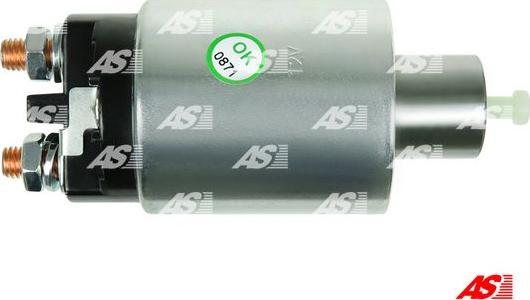 AS-PL SS5143P - Тяговое реле, соленоид, стартер www.autospares.lv