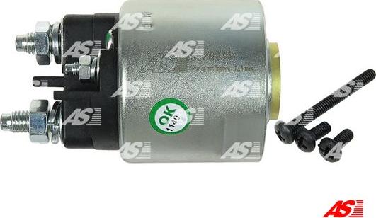 AS-PL SS3019P - Тяговое реле, соленоид, стартер www.autospares.lv