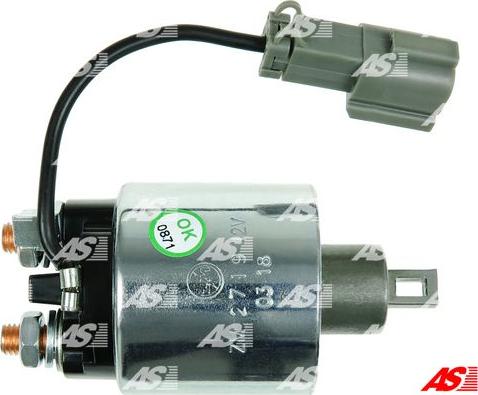 AS-PL SS2018(ZM) - Тяговое реле, соленоид, стартер www.autospares.lv