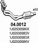 ASSO 04.0012 - Katalizators www.autospares.lv