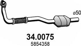 ASSO 34.0075 - Katalizators www.autospares.lv