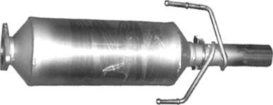 ASSO 34.15007 - Nosēdumu / Daļiņu filtrs, Izplūdes gāzu sistēma www.autospares.lv