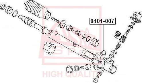 ASVA 0401-007 - Piekare, Šķērssvira autospares.lv