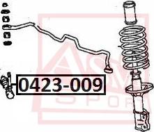 ASVA 0423-009 - Stiepnis / Atsaite, Stabilizators www.autospares.lv