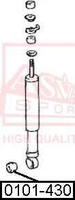 ASVA 0101-430 - Piekare, Šķērssvira www.autospares.lv