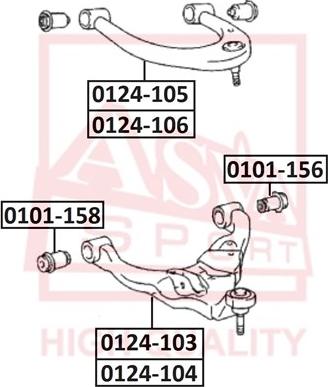 ASVA 0101-156 - Piekare, Šķērssvira autospares.lv