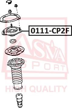 ASVA 0111-CP2F - Amortizatora statnes balsts autospares.lv