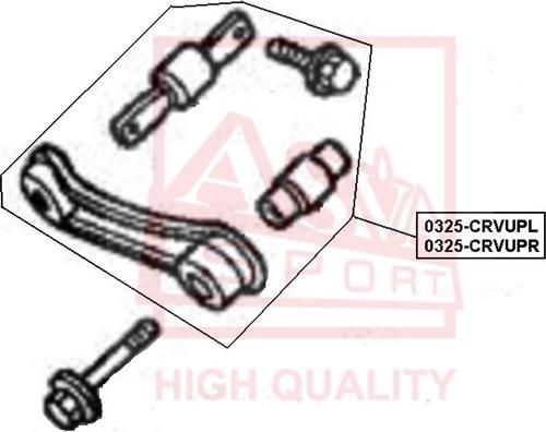 ASVA 0325-CRVUPL - Neatkarīgās balstiekārtas svira, Riteņa piekare www.autospares.lv