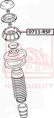 ASVA 0711-RSF - Amortizatora statnes balsts autospares.lv