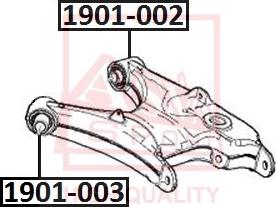 ASVA 1901-002 - Piekare, Šķērssvira www.autospares.lv