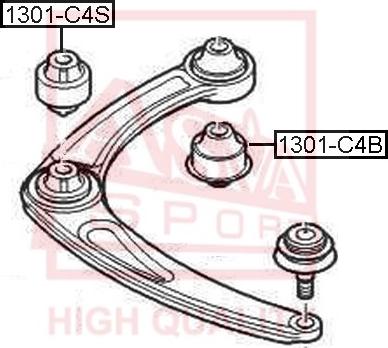 ASVA 1301-C4B - Piekare, Šķērssvira autospares.lv